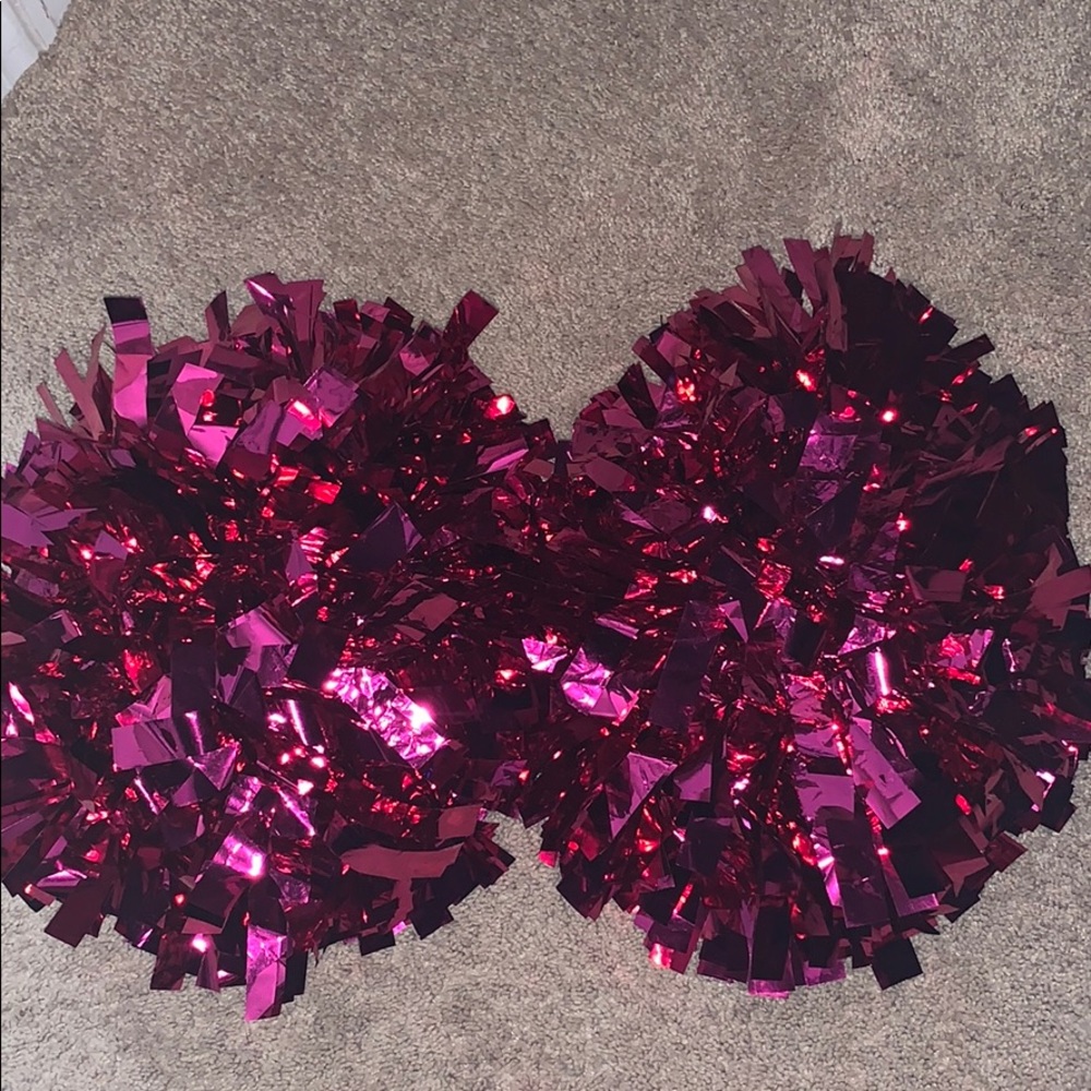 Pink Pom Poms